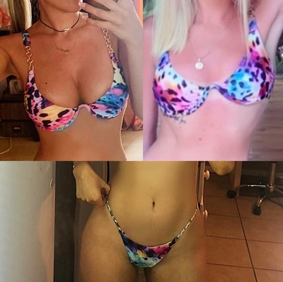 Zaful 3 Piece Set! Leopard Bikini - Medium US 6 - Picture 6 of 8